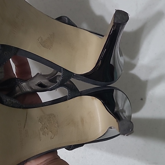 Nine West platform heeled sandals size 8 - Picture 11 of 14